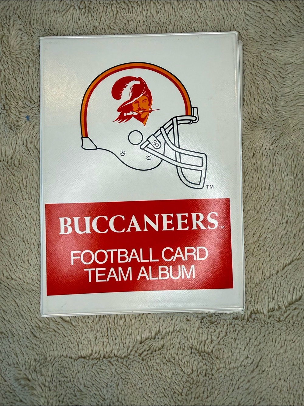 Vintage 90s Buccaneers Card Team Album